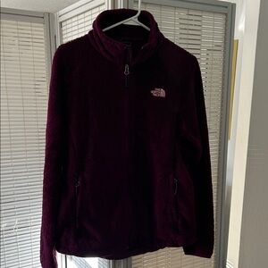 The North Face Dark Purple Fleece Jacket